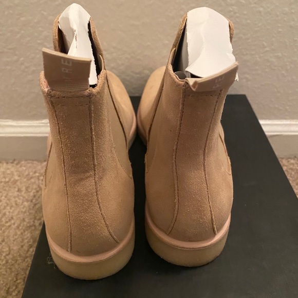 Tan Suede Chelsea Boots - Picture 3 of 5